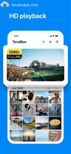 Screen Shots of TeraBox Mod Apk for iOS